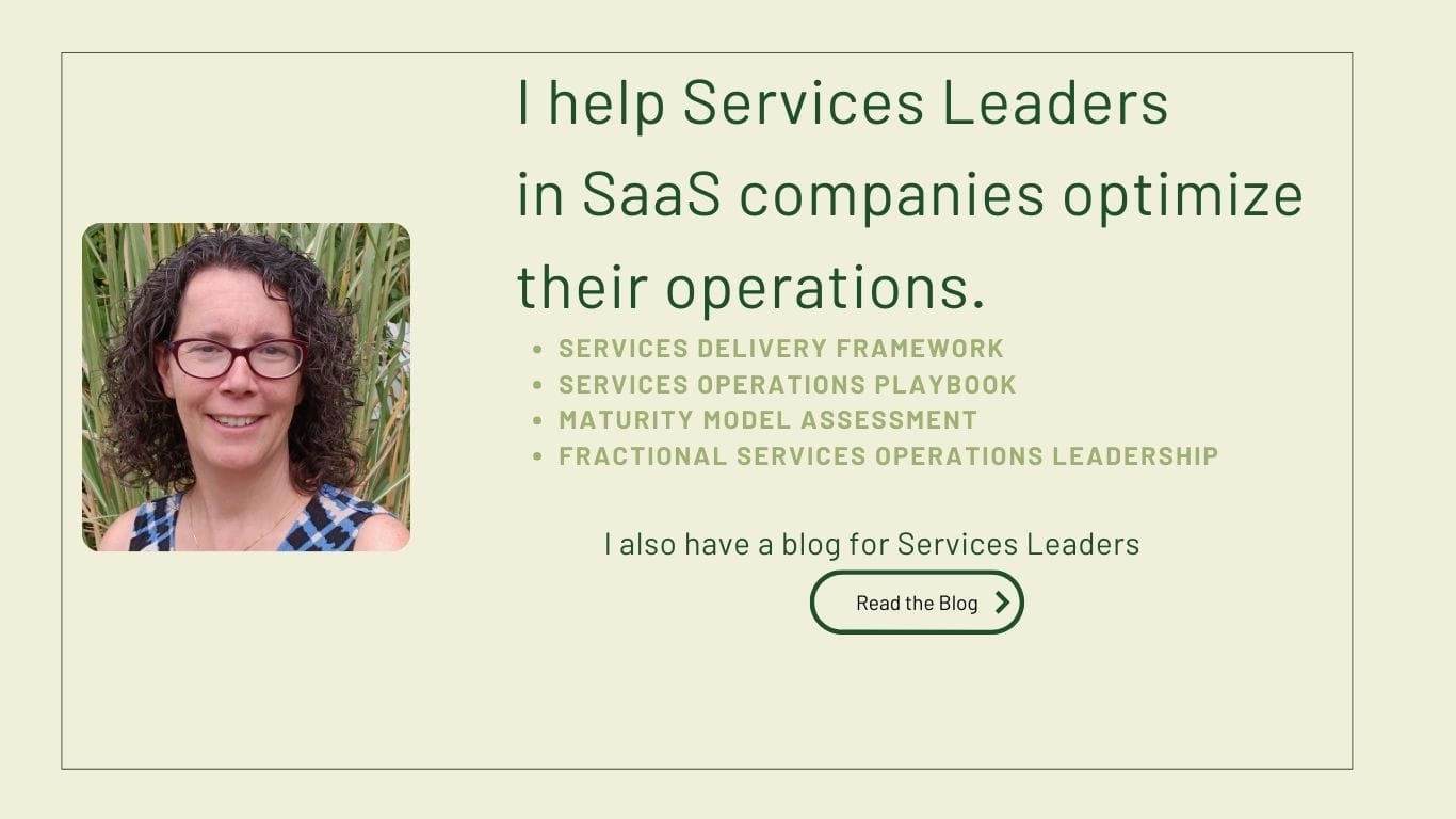 Services Leadership in SaaS Companies